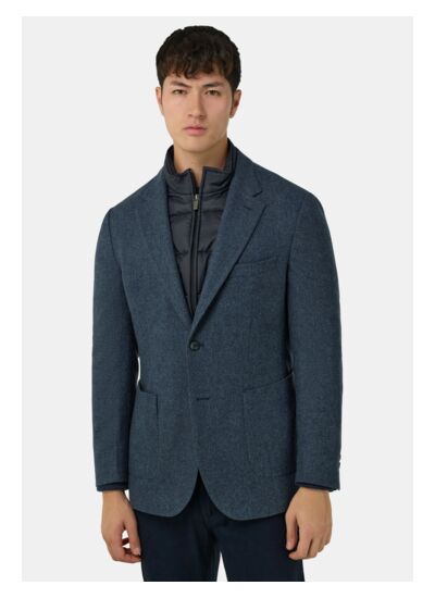 Veste Gilet À Micro Fantaisie