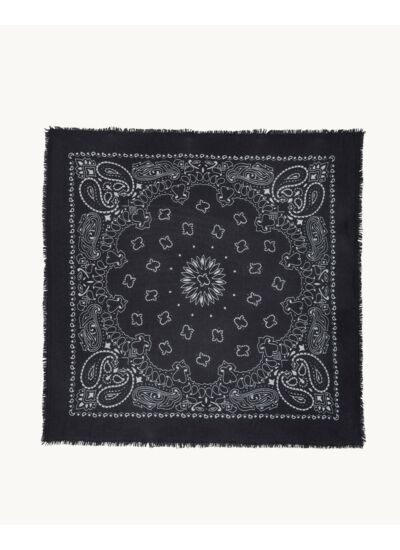 Bandana Hachiko Grand Bandana Cachemire Imprimé, 2 fils