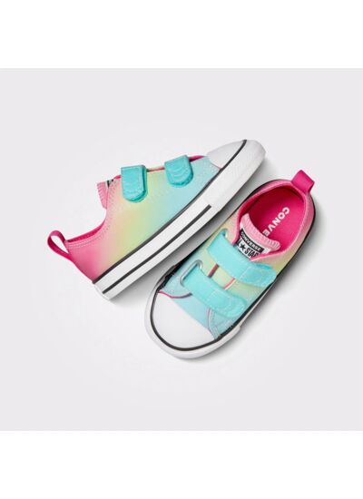 Chuck Taylor All Star 2V Ox Triple Cyan/Chaos Fuchsia