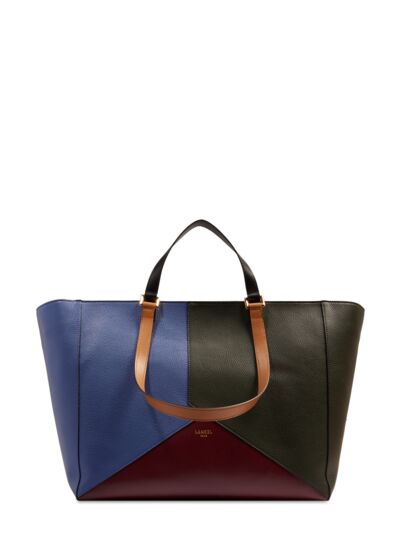 Enveloppe de Lancel - Sac Cabas Zippe L - MULTICO INDIGO