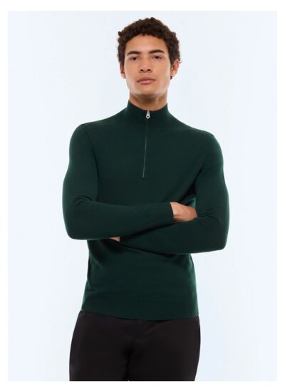 Pull fin en laine certifiée