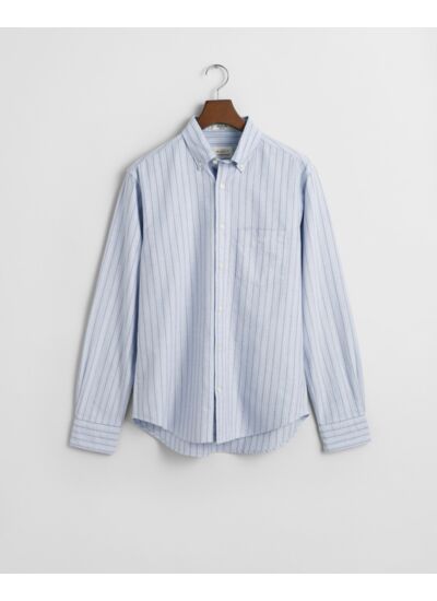 Chemise regular fit en coton Oxford classique à rayures