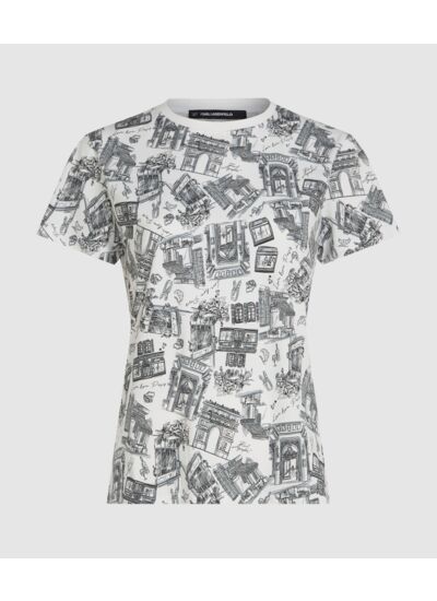 LOVE FROM PARIS AOP T-SHIRT