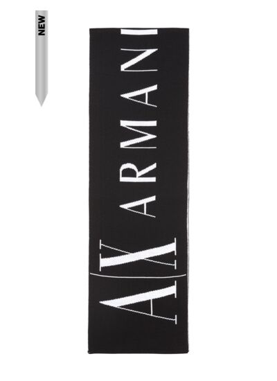 Écharpe femme - noir/blanc