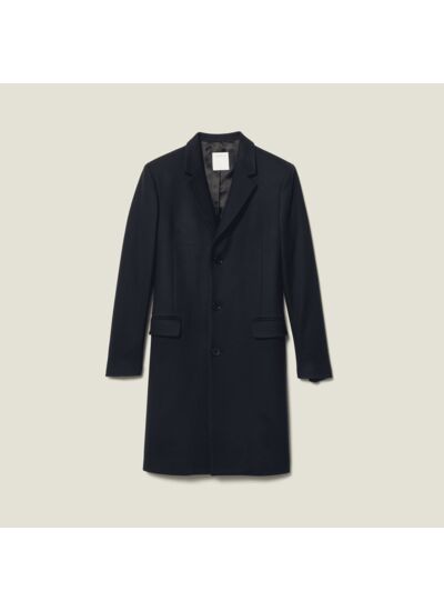 Manteau en laine et cachemire