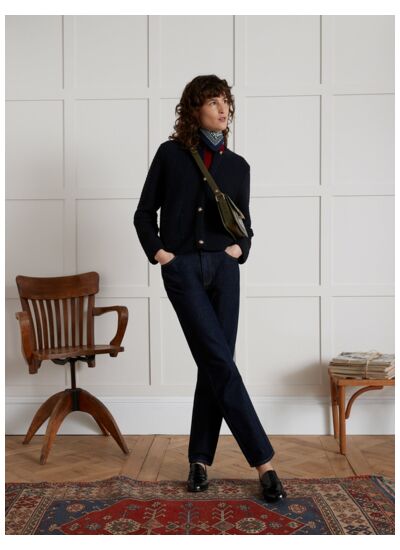 CARDIGAN VESTE TEXTURE