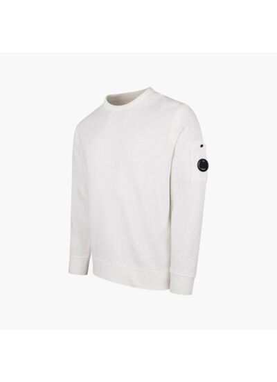 C.P Company Pull Crewneck Blanc