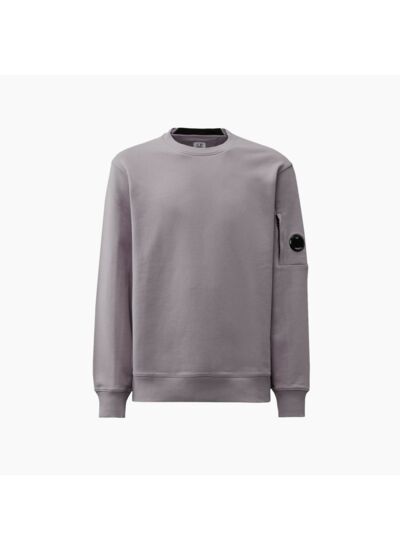 CP Company Pull Crewneck Diagonal Raised Lavande