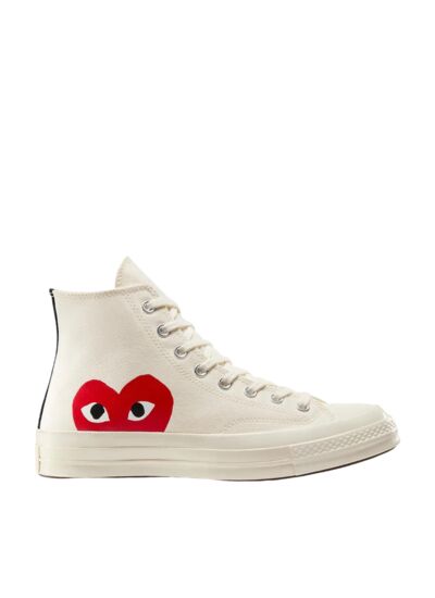 Chuck 70 Cdg Hi Milk/White/Red