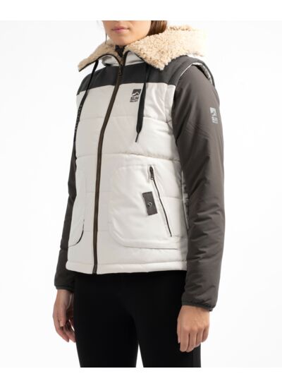 Doudoune de ski sans manche femme