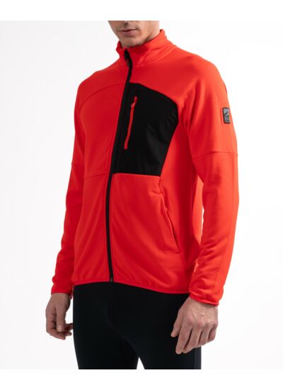 Veste polaire zippée