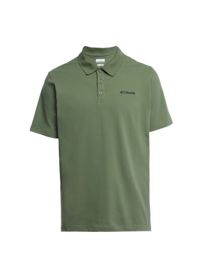 Wingard II Solid Pique Polo Vert