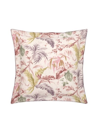 Yves Delorme - Taie d'oreiller en batiste de coton multicouleurs, Fresque