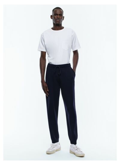 Jogging en laine certifiée et coton