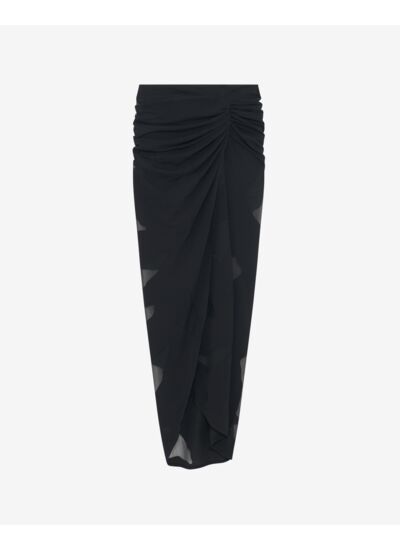 Jupe Midi Portefeuille Selima