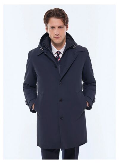 Parka en tissu technique déperlant