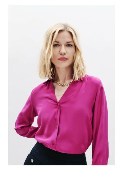 Chemise calysta 100% soie