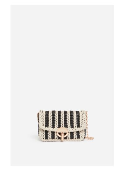 Petit Sac Moon En Cuir Tressé Cuir D'Agneau Tressé