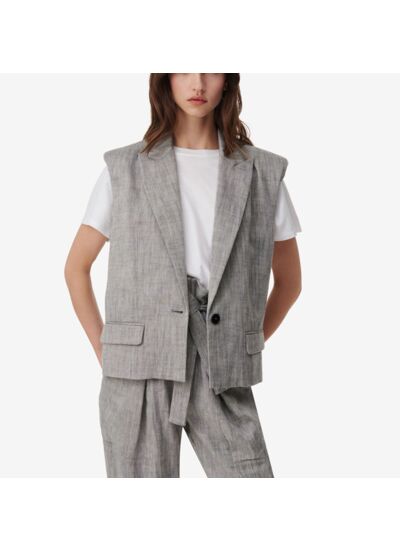Veste De Tailleur Sans Manche Zohar