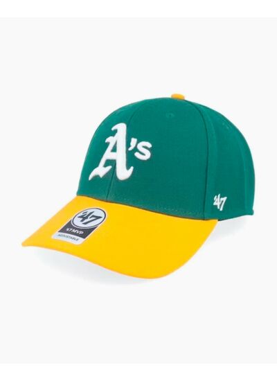 47 Brand Cap Oakland Athletics Green Yellow