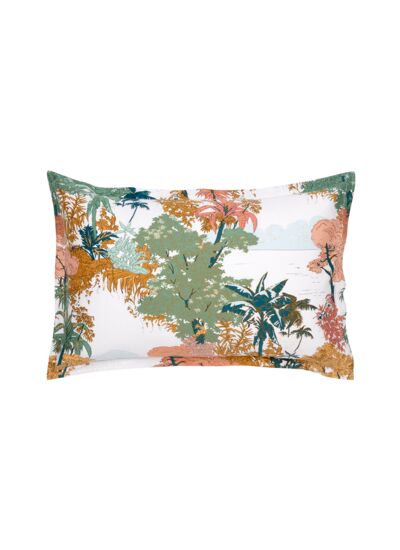 Olivier Desforges - Taie d'oreiller en satin de coton lavé, L'inconnue