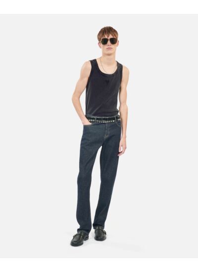 Débardeur Noir Kooples Heart Homme