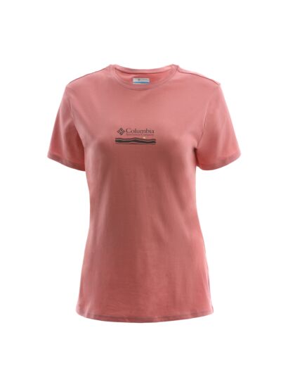 W Timberview Trail FS Graphic Tee Rose