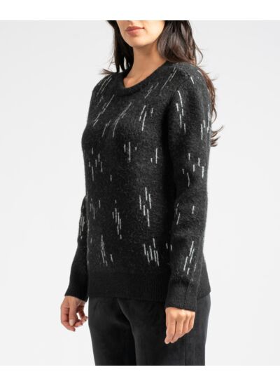 Pull Jacquard en maille