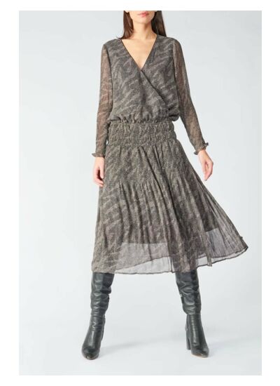 Robe longue droite BERENI