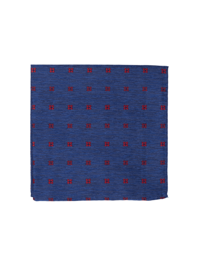 Charles le golf Pochette en soie et lin