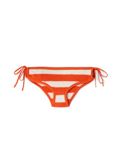 Bas de bikini rayé - Femme - SOLARO/NATUREL