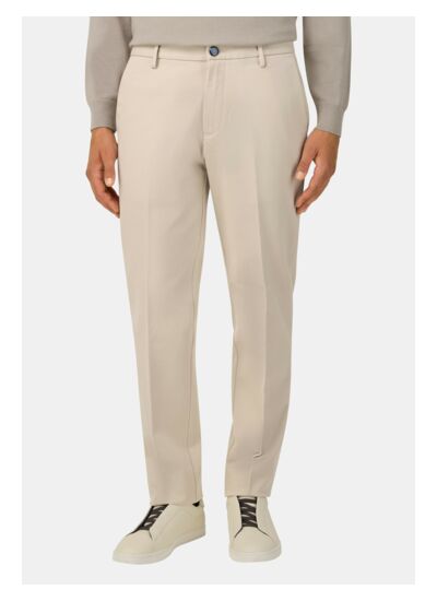 Pantalon En Tricotine de Coton