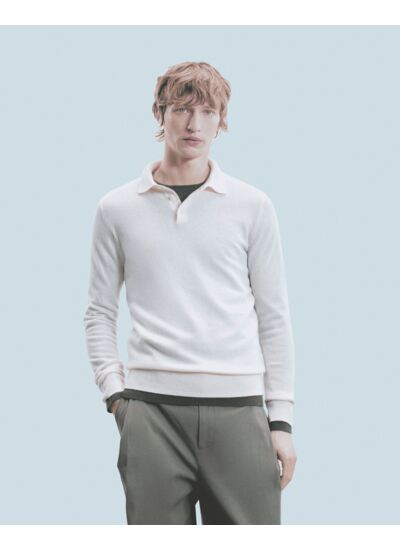 Pull Col Polo Basique