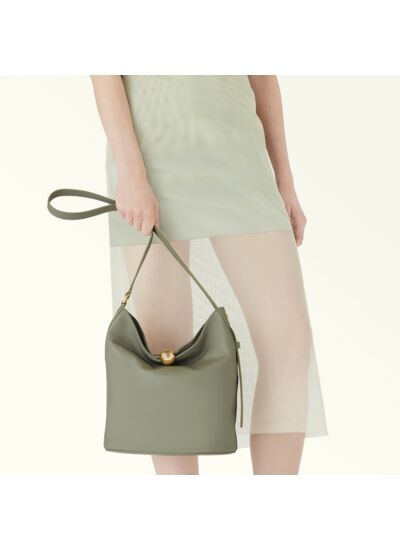 FURLA SFERA SOFT M BUCKET BAG - VITELLO VERONA