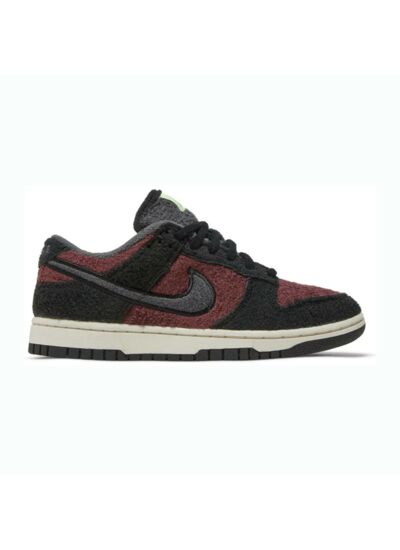 Nike Dunk Low SE Fleece Pack Bordeaux Crush