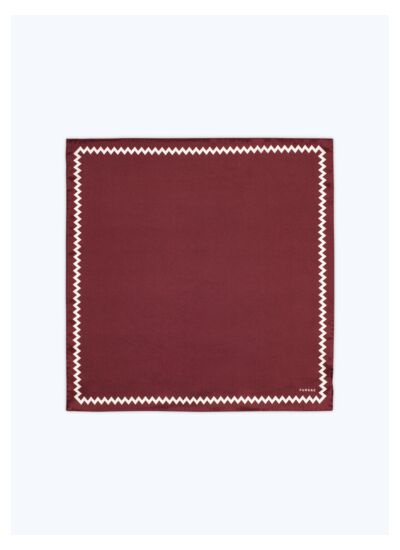 Pochette en twill de soie