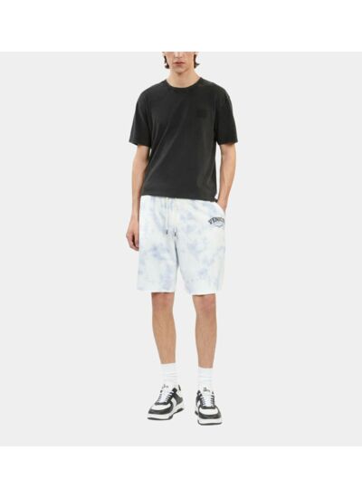 T-Shirt Noir Avec Broderie Logo Homme