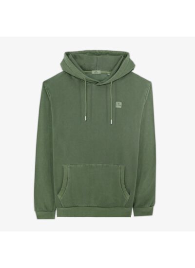 Sweat Scott à capuche vert militaire