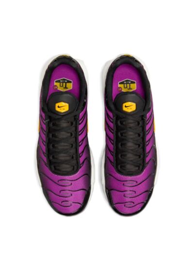 Nike Air Max Plus Black Laser Orange White Hyper Violet