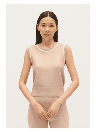 Pull maille rayures