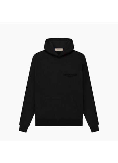 Essentials Fear Of God Hoodie Stretch Limo Noir