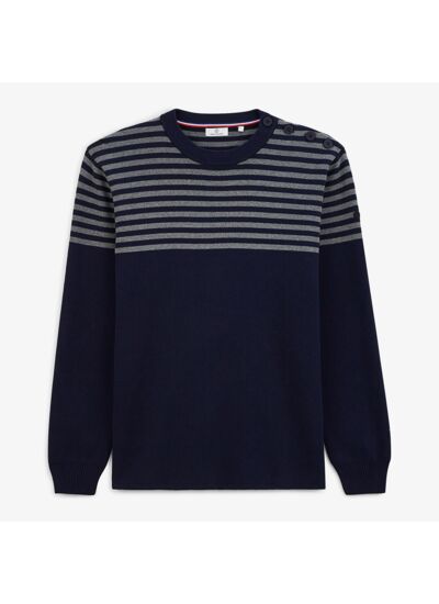 Pull Milano dark navy