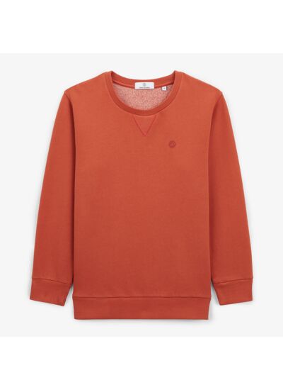 Sweat molleton Sam junior carotte