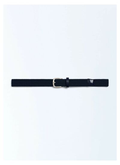 Ceinture tressée élastique