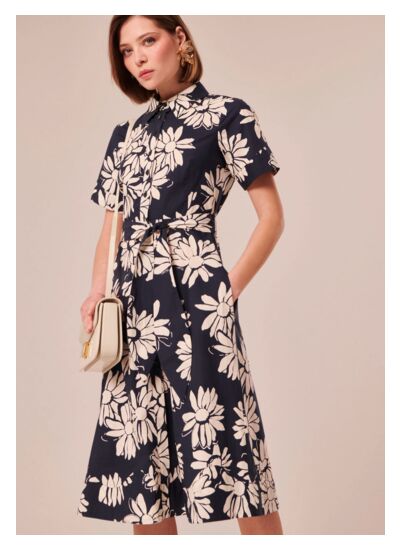Robe Retronie-Nocturne en Coton