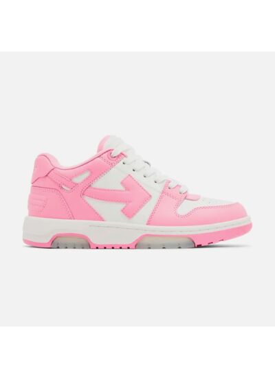 Off-White Out Of Office OOO Low Tops Pink White