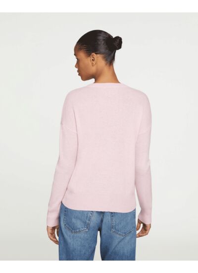 Pull Wendy Plain Pull cachemire col v boyfriend