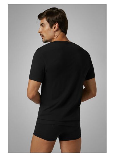 T-Shirt En Jersey De Coton Stretch