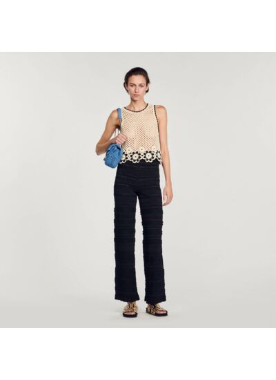 Pantalon en maille
