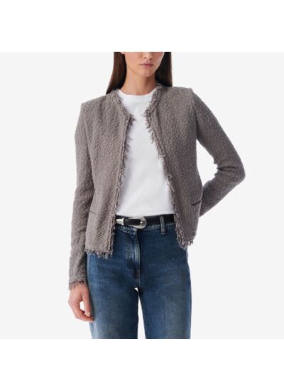 Veste Classique À Franges Shavani